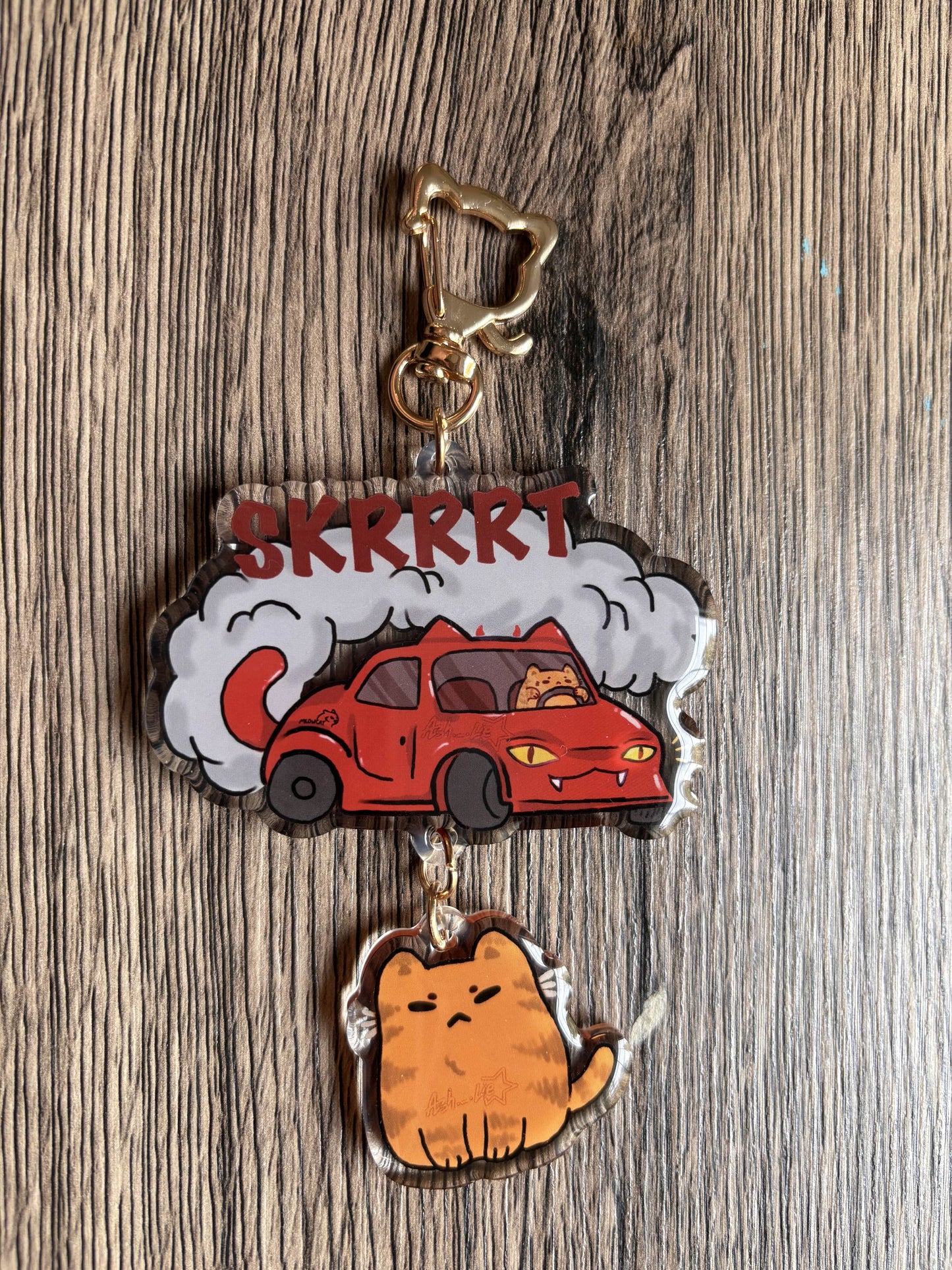 Skkrrttt (Keychain)