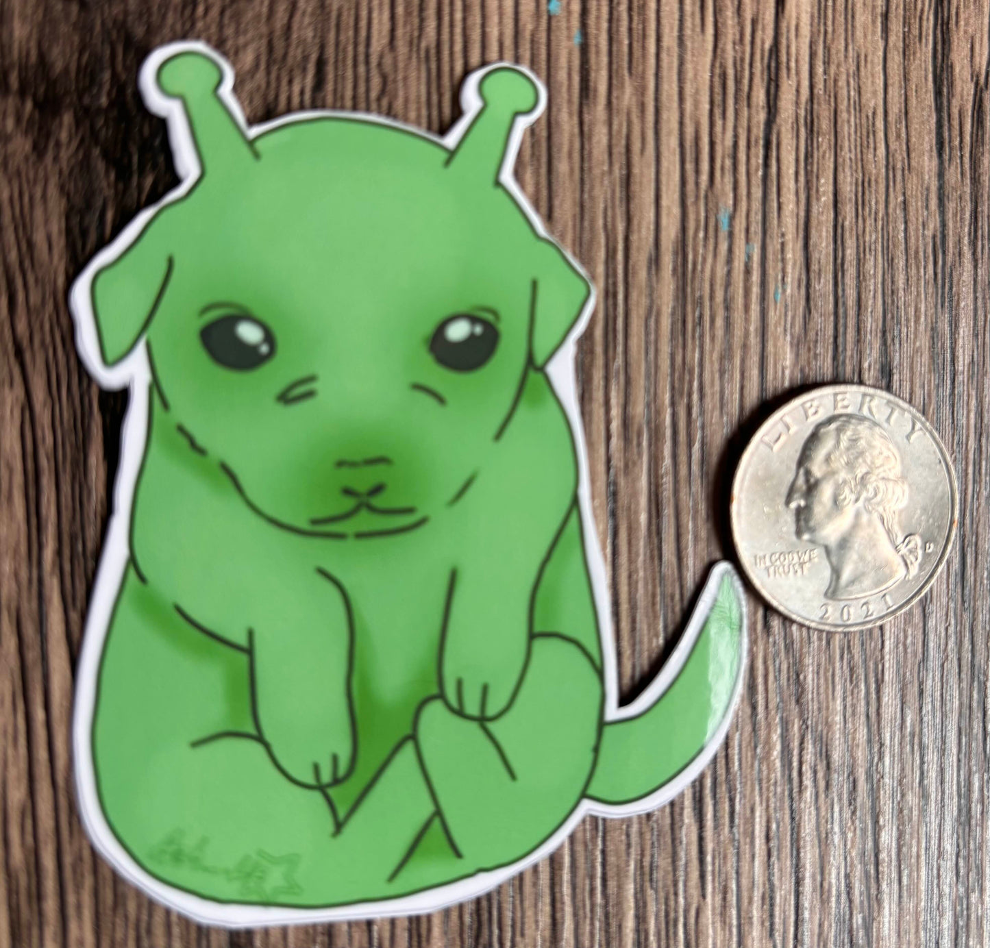 Glorp Dog (Sticker)