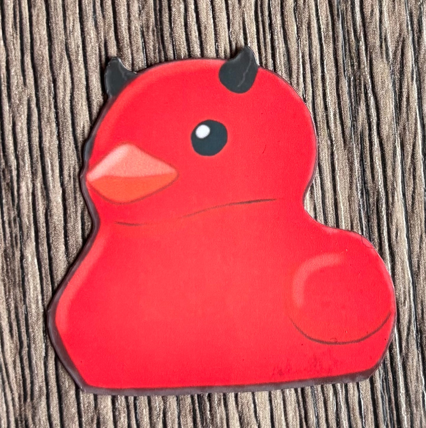 Mini Evil Red Duck (Sticker)