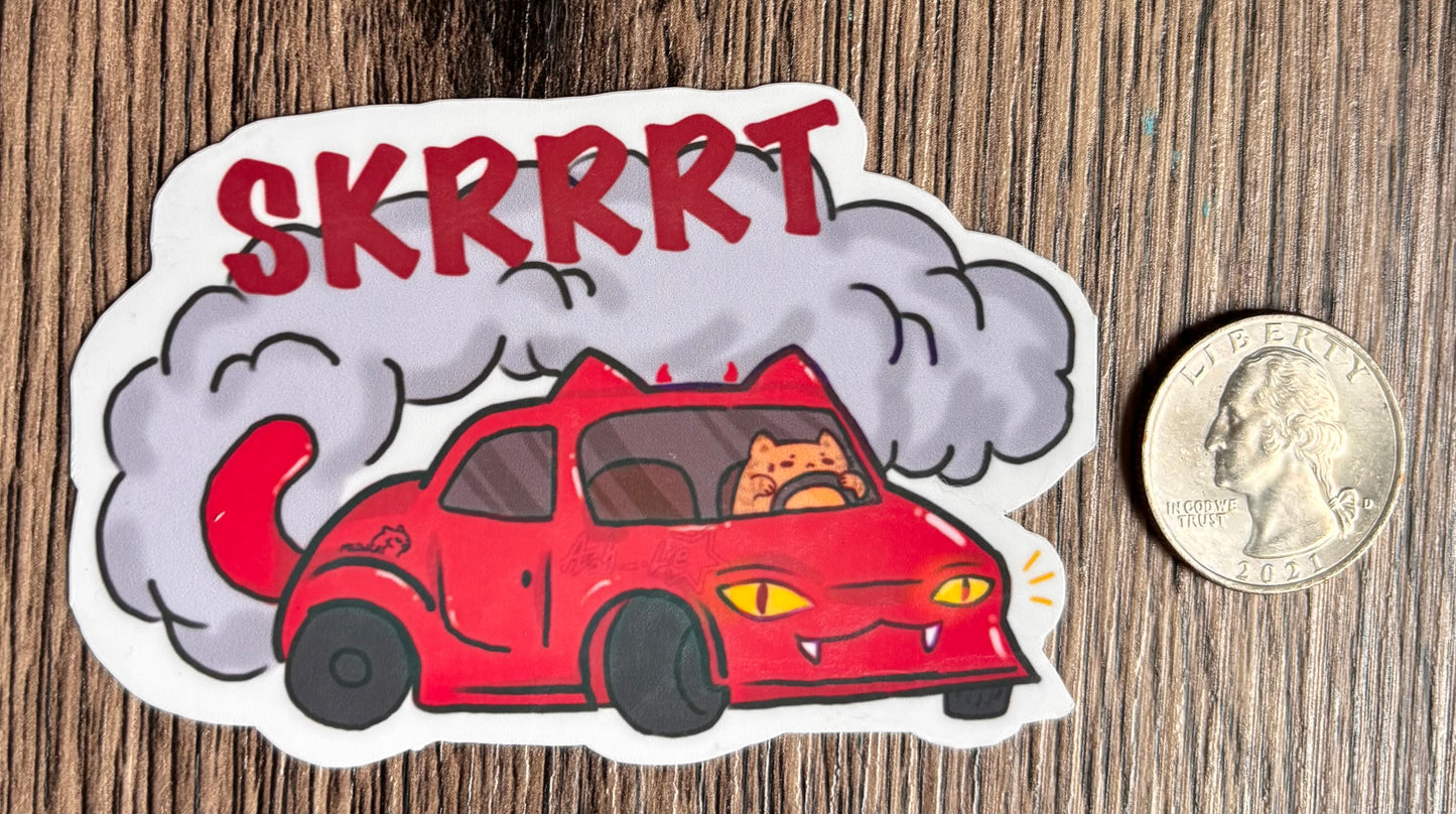 Skkrrttt (Sticker)