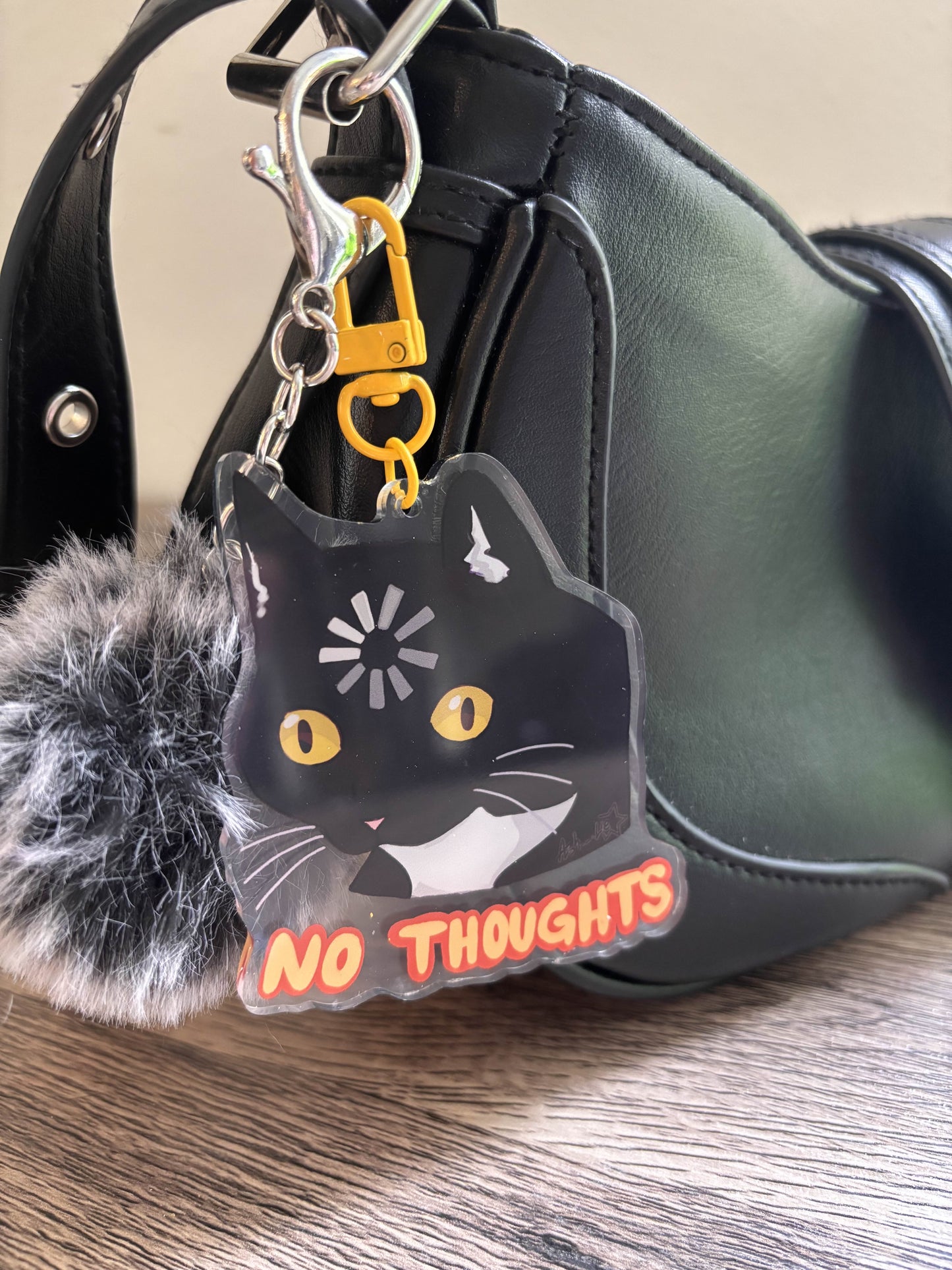 No Thoughts (Keychain)