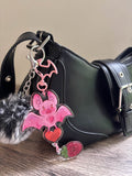 Pink Berry Bat (Keychain)