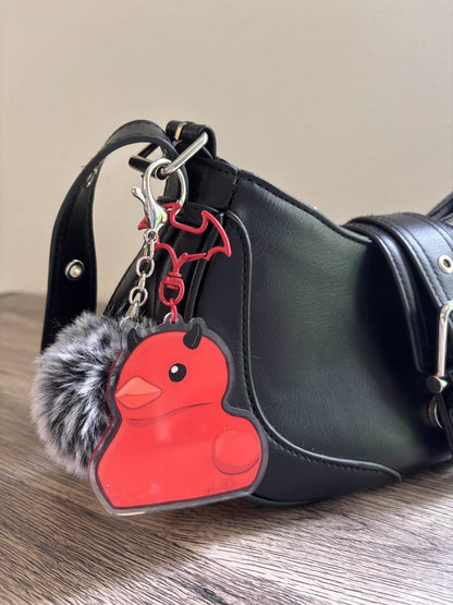 Evil Red Duck (Keychain)