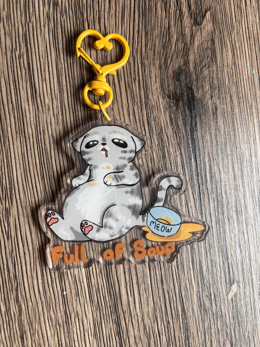 Full of Soup (Keychain)
