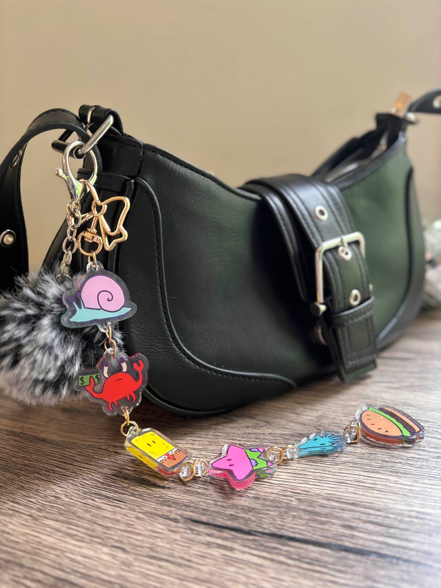 SquarePants + Friends (Keychain)