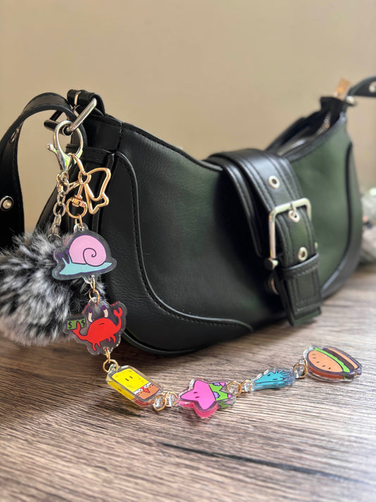 SquarePants + Friends (Keychain)