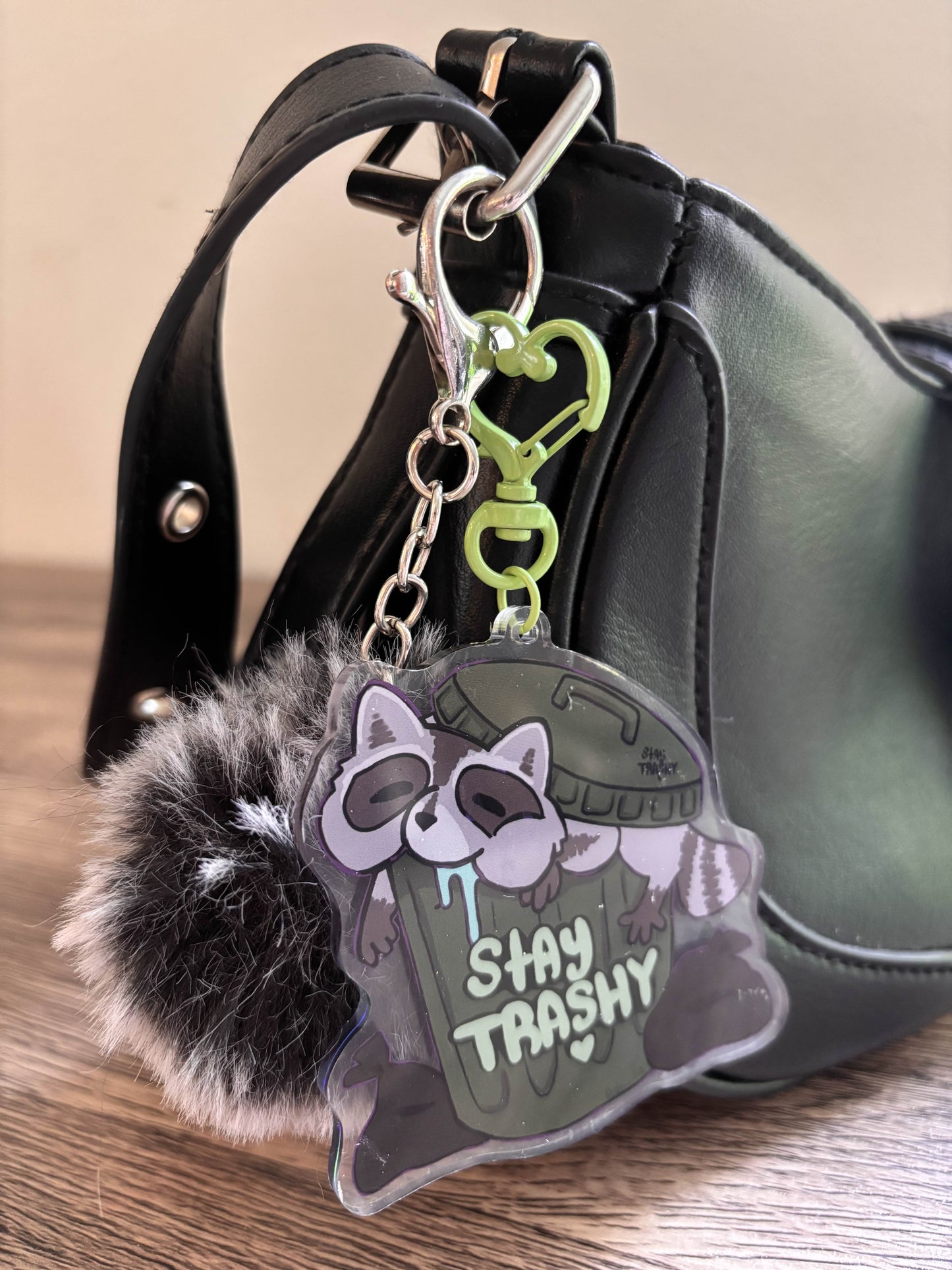 Stay Trashy (Keychain)