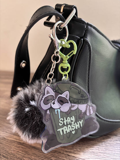 Stay Trashy (Keychain)